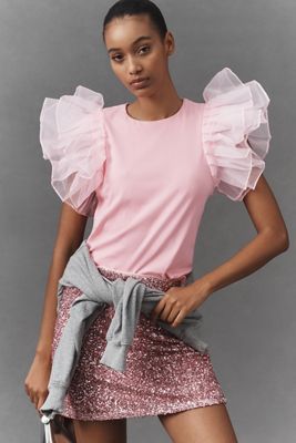 Endless Rose Statement Ruffle Top
