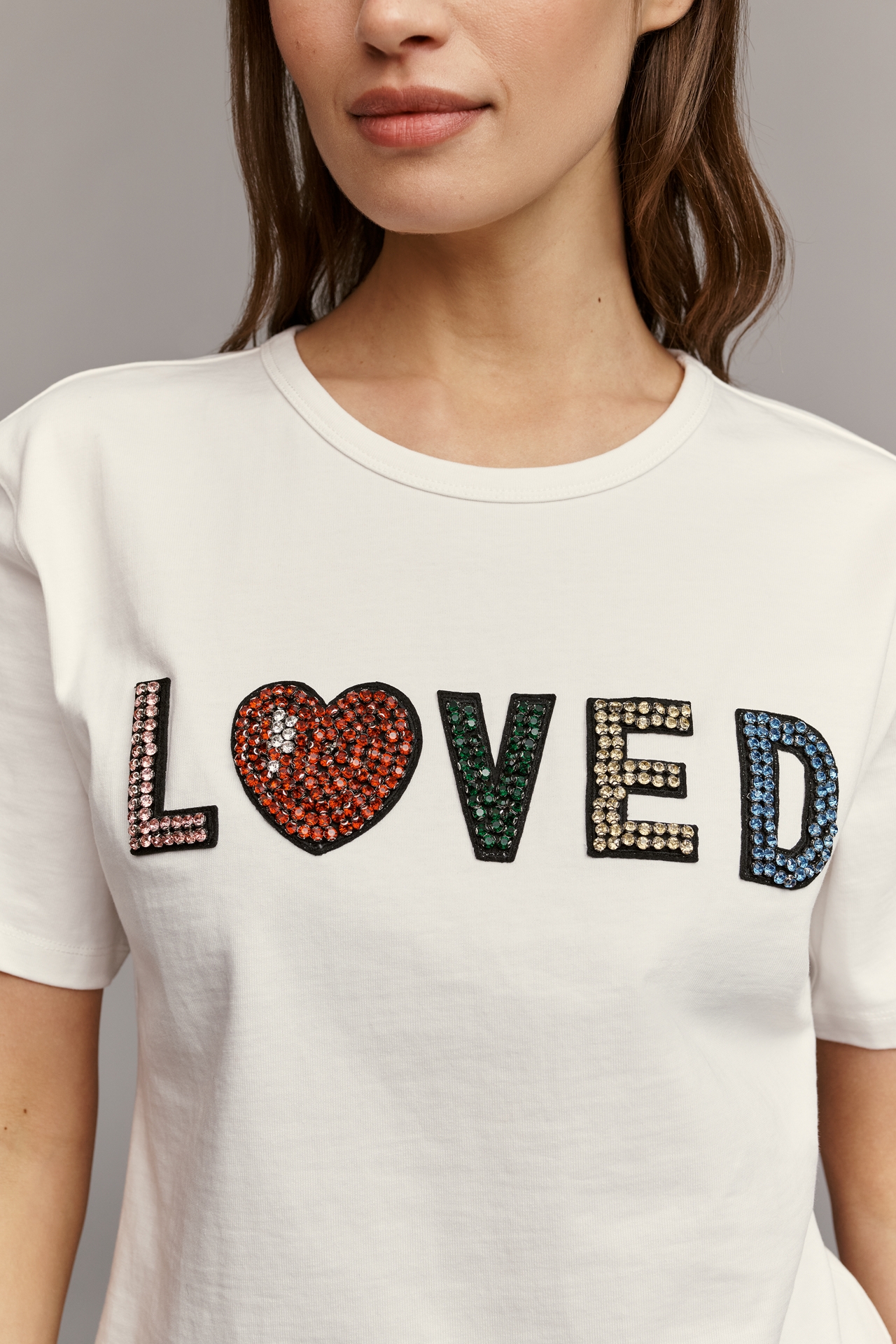 Endless Rose Jeweled T-Shirt