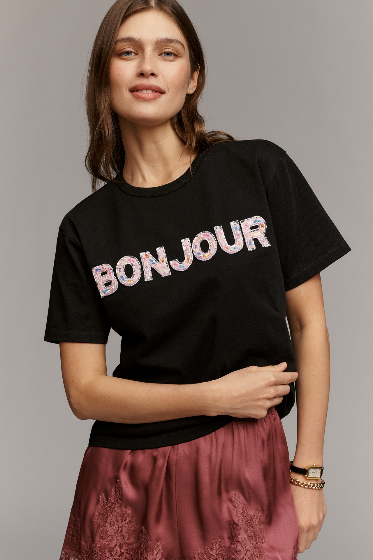 Endless Rose Bonjour T-Shirt