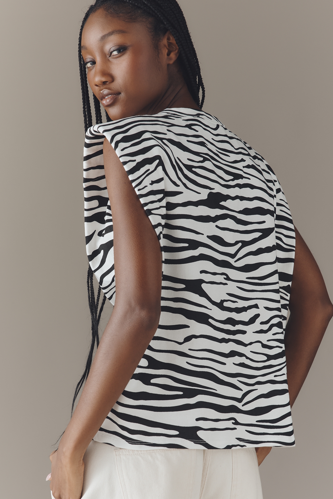 Endless Rose Zebra Top