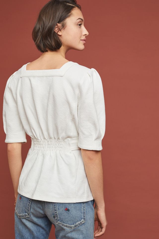 Barnette Puff-Sleeved Top #1