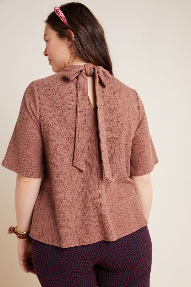 Selling [Anthropologie] NWT Bette Tie-Back Top