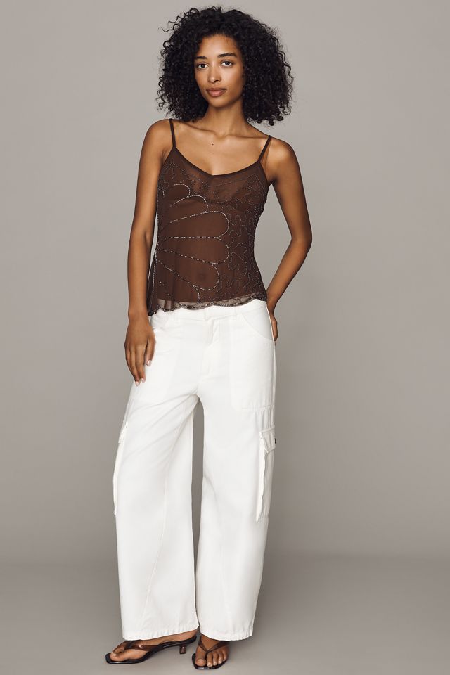 By Anthropologie Beaded Tank #2