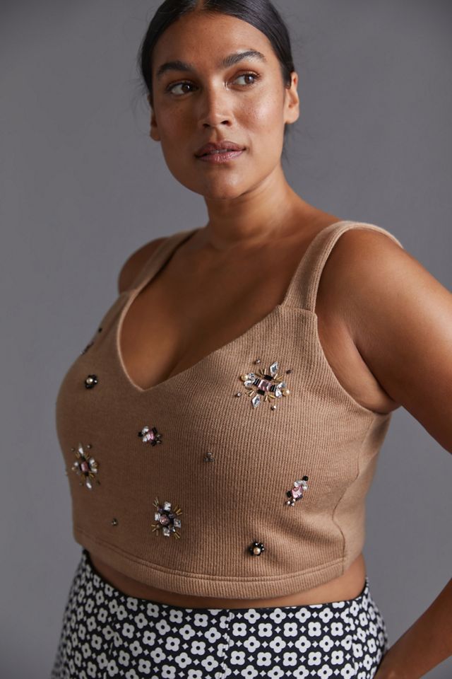 Embellished Knit Bralette #5