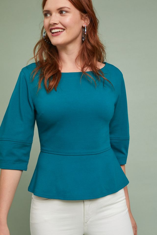 Huntley Structured Top | Anthropologie