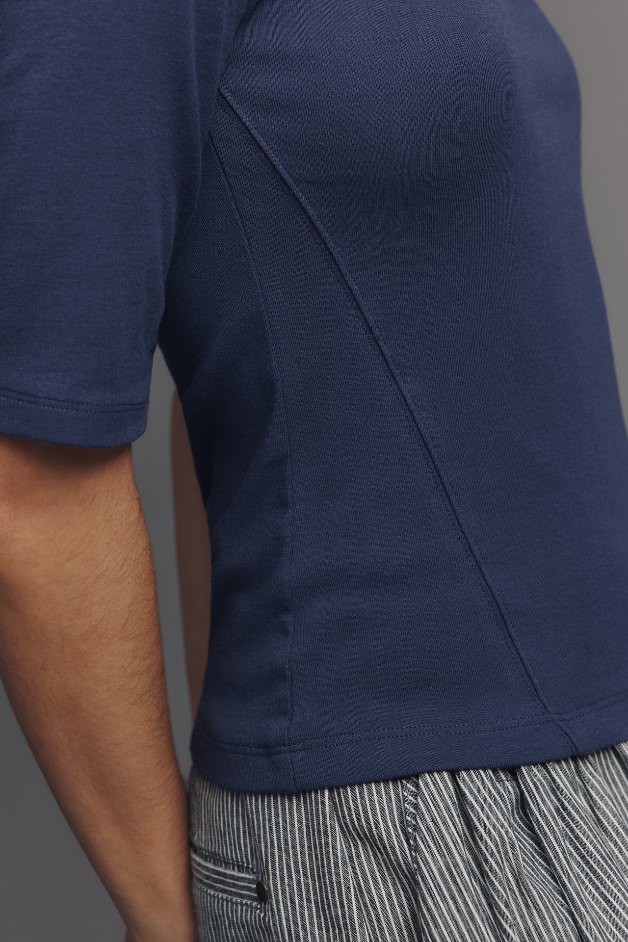 Maeve Cotton 3/4 Sleeve Tee