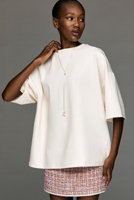 Maeve Structured Boyfriend T-Shirt