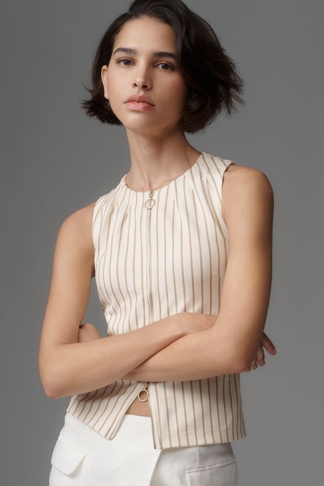 By Anthropologie Zip-Front Shell | Anthropologie