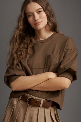 Maeve Half-Sleeve Pocket Tee
