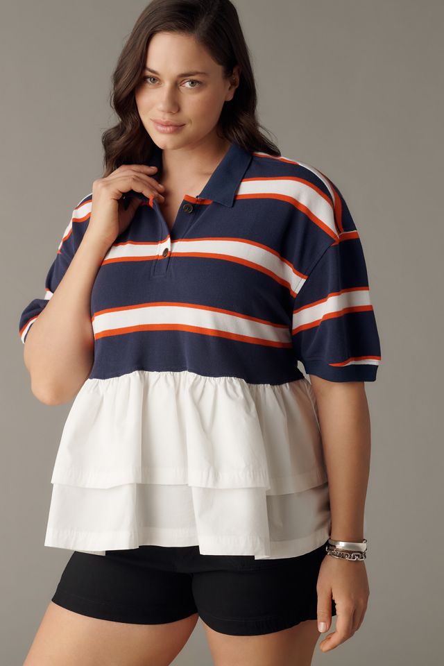 Maeve Je Peux Twofer Peplum Top | Anthropologie