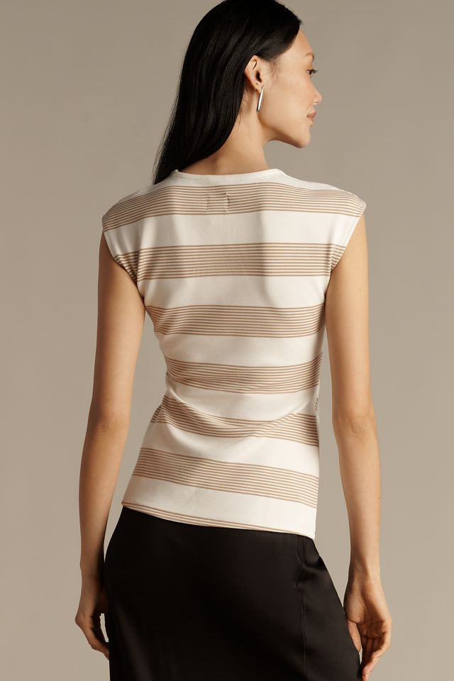 Maeve Sleeveless V-Neck Wrap Top #1