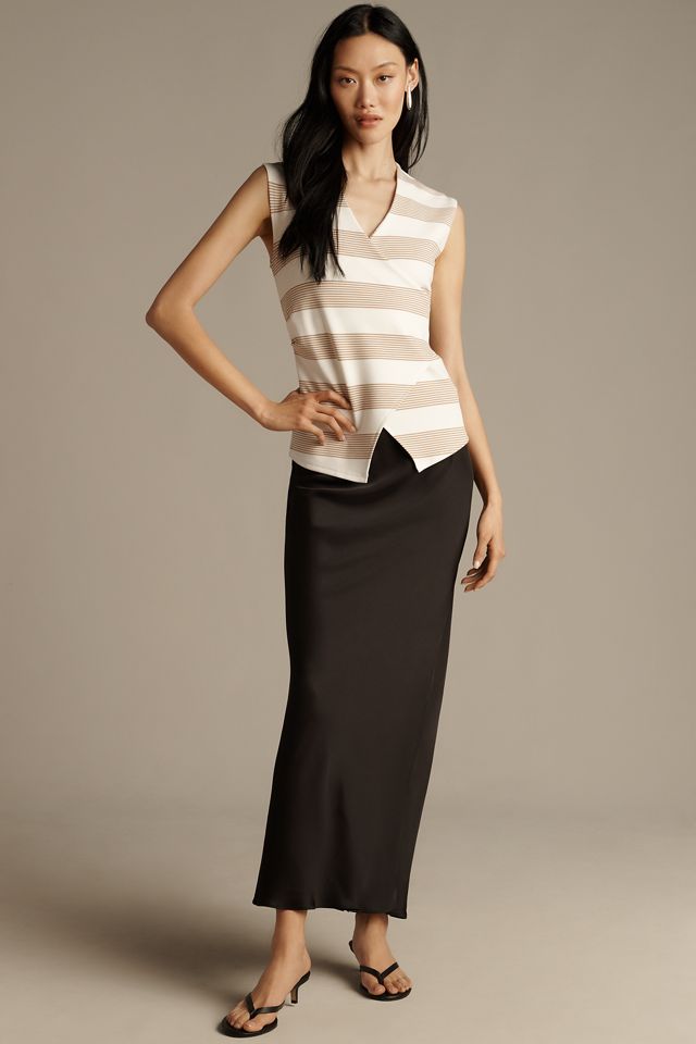 Maeve Sleeveless V-Neck Wrap Top #2