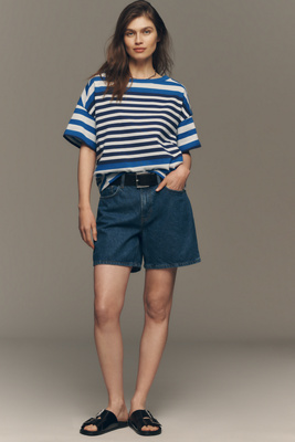 Maeve Fisherman Stripe T-Shirt