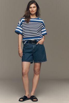 Maeve Fisherman Stripe T-Shirt