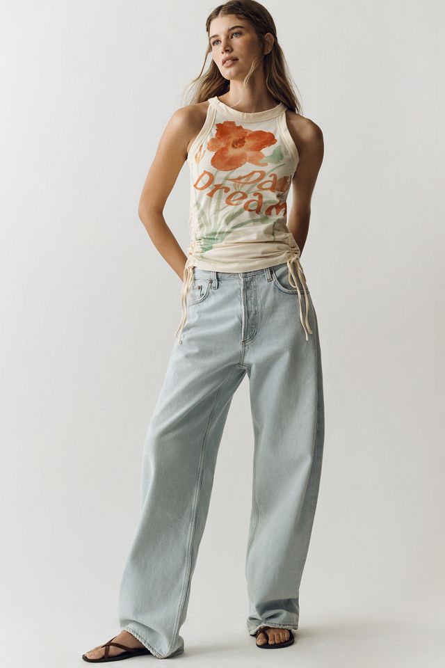 By Anthropologie High Neck Cinched Tank #3