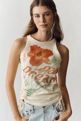 By Anthropologie High Neck Cinched Tank