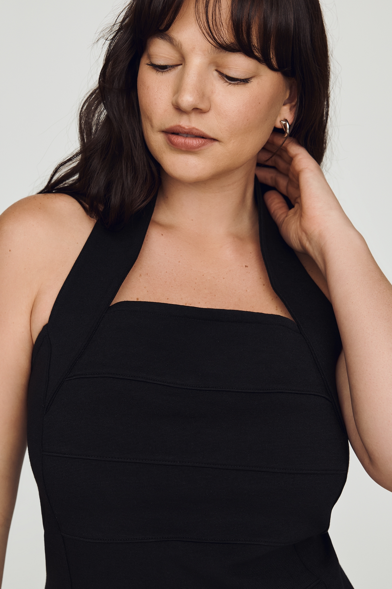 By Anthropologie Ponte Bandage Halter Top