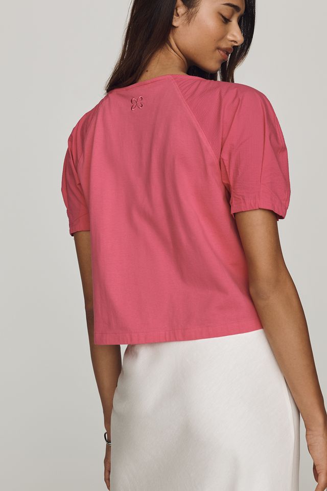 Maeve Cotton Puff-Sleeve Top #3