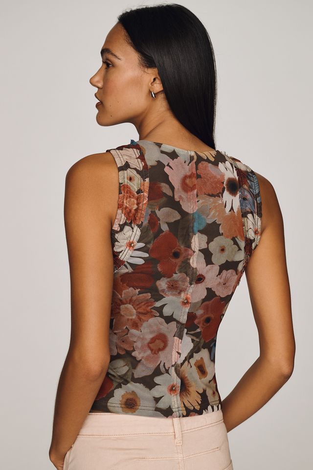 Pilcro x Kayla Plosz Antiel V-Neck Ruched Tee #3