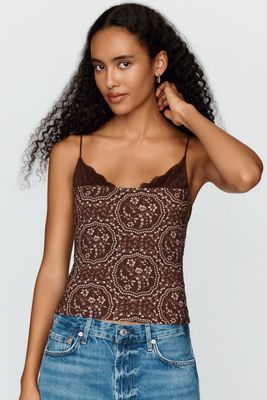 By Anthropologie Peekaboo-Tanktop