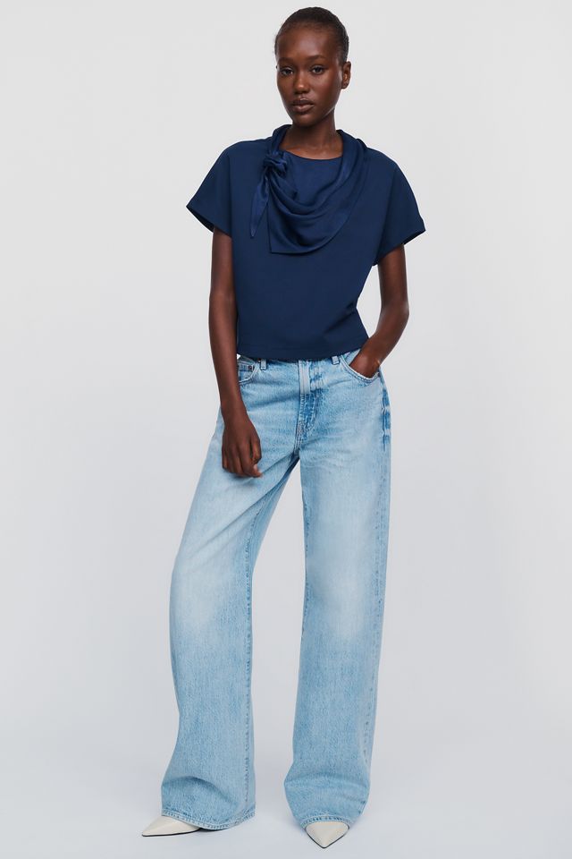 Maeve Silken Scarf Tee #1