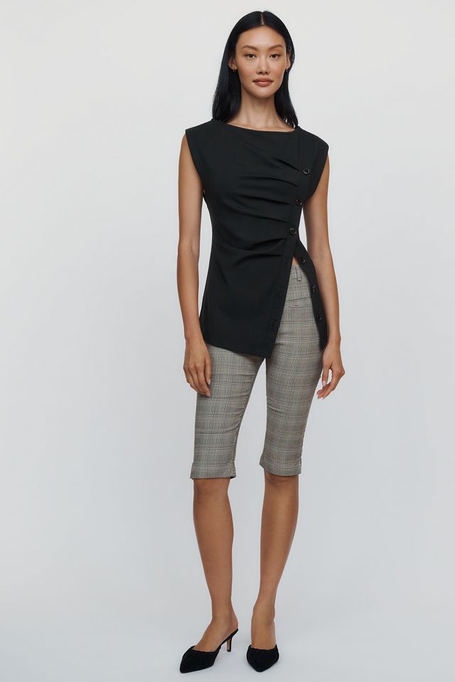Maeve Asymmetrical Buttondown Top #2