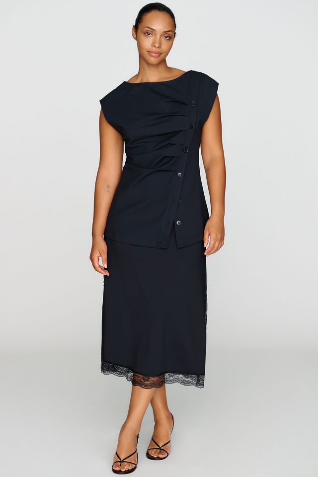 Maeve Asymmetrical Buttondown Top #6