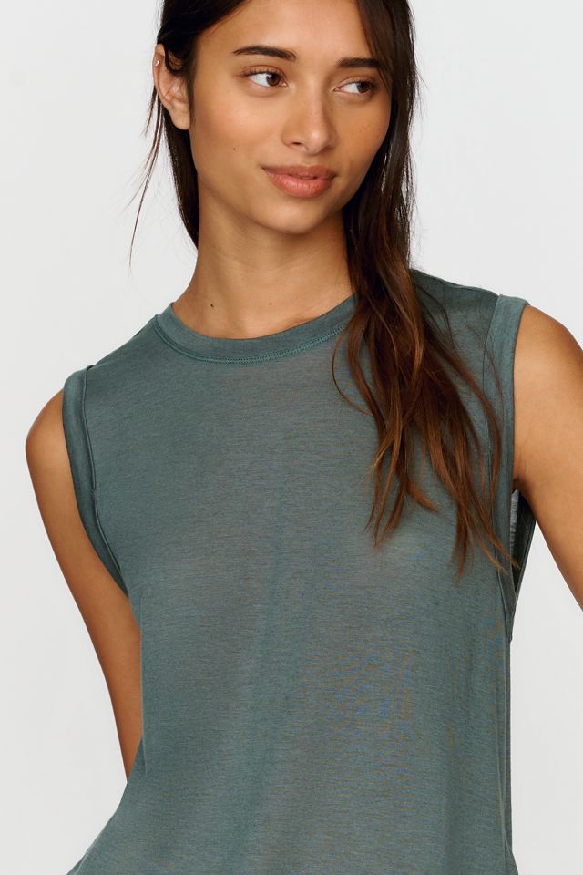 By Anthropologie Vinnie Wool Blend Tissue Weight Tank #3