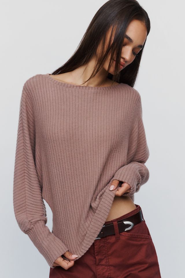 By Anthropologie Ribbed Dolman Sleeve Sweater #3