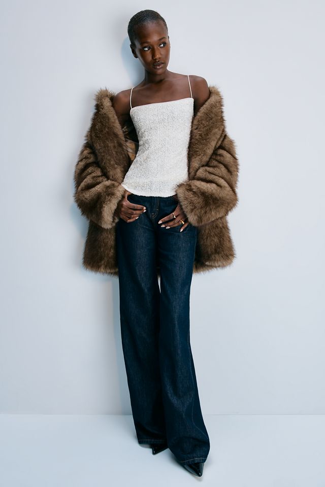 Maeve Sequin Square Neck Cami #3
