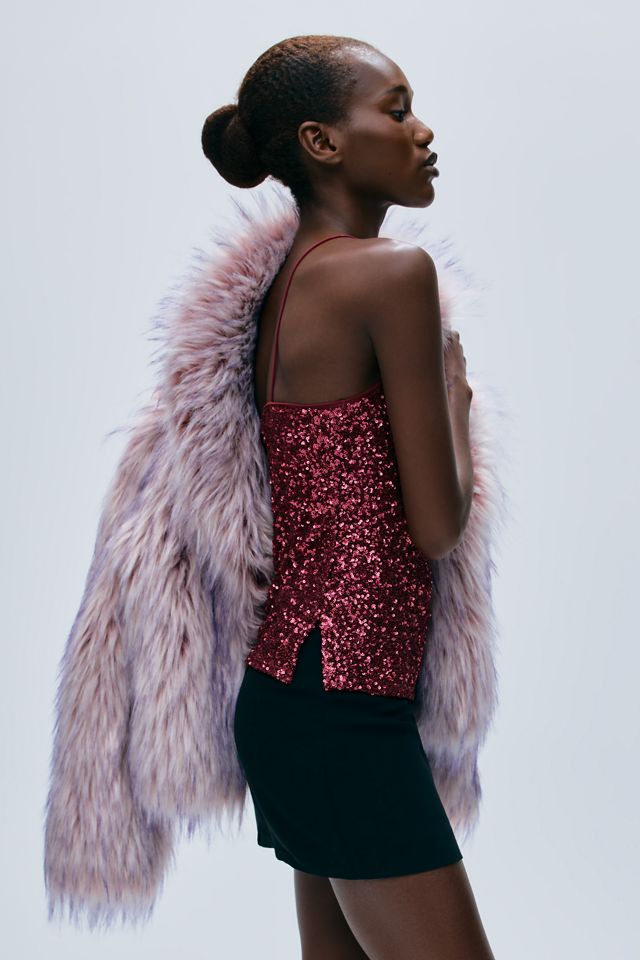 Maeve Sequined Square Neck Cami #3