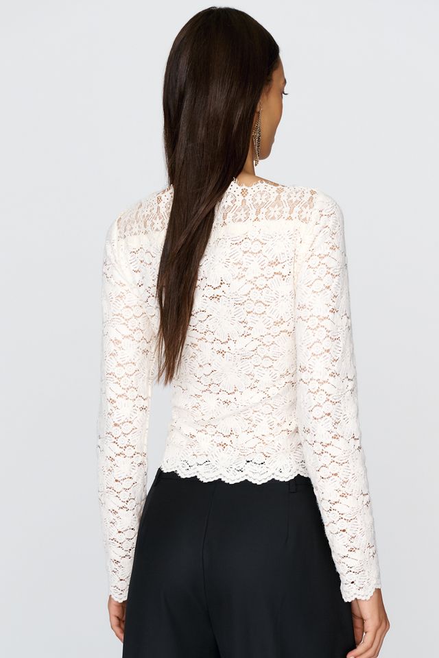 Maeve Lace Boatneck Top #2