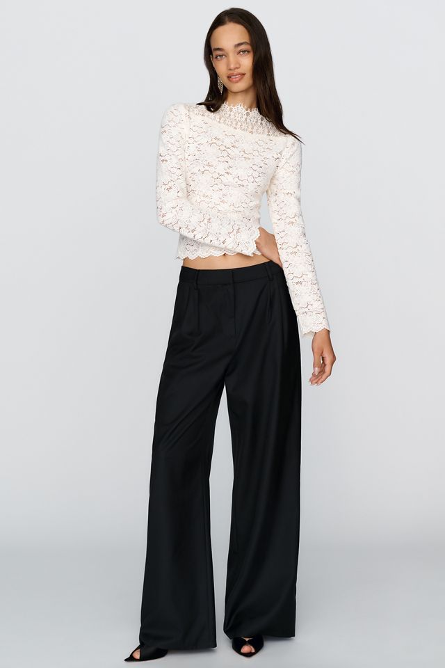 Maeve Lace Boatneck Top #3