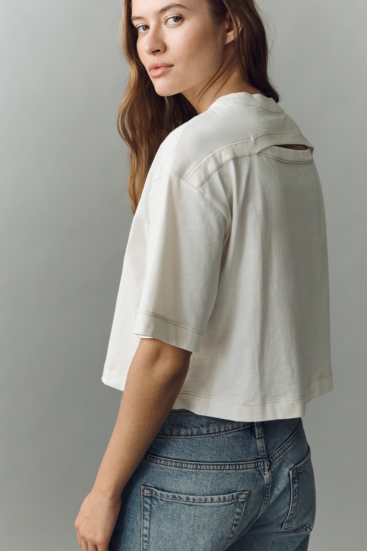 Pistola Mae Crop Tee
