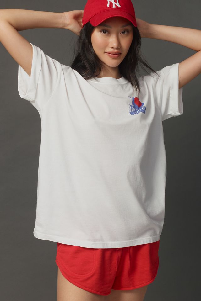 Girl Dangerous I Love Sports Graphic Tee #2