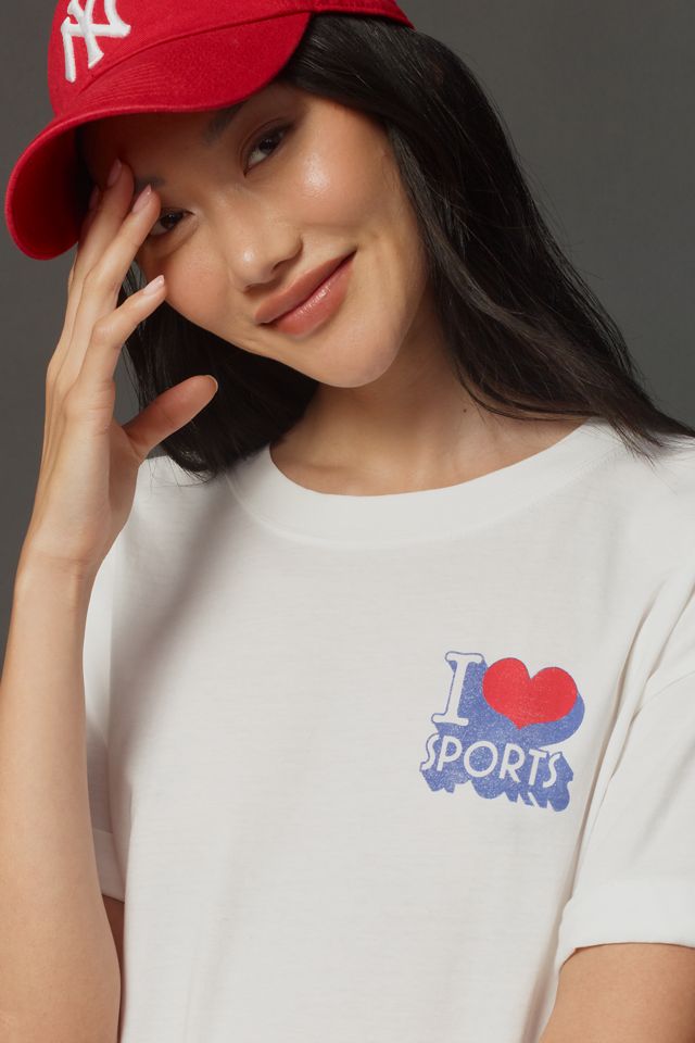 Girl Dangerous I Love Sports Graphic Tee #3