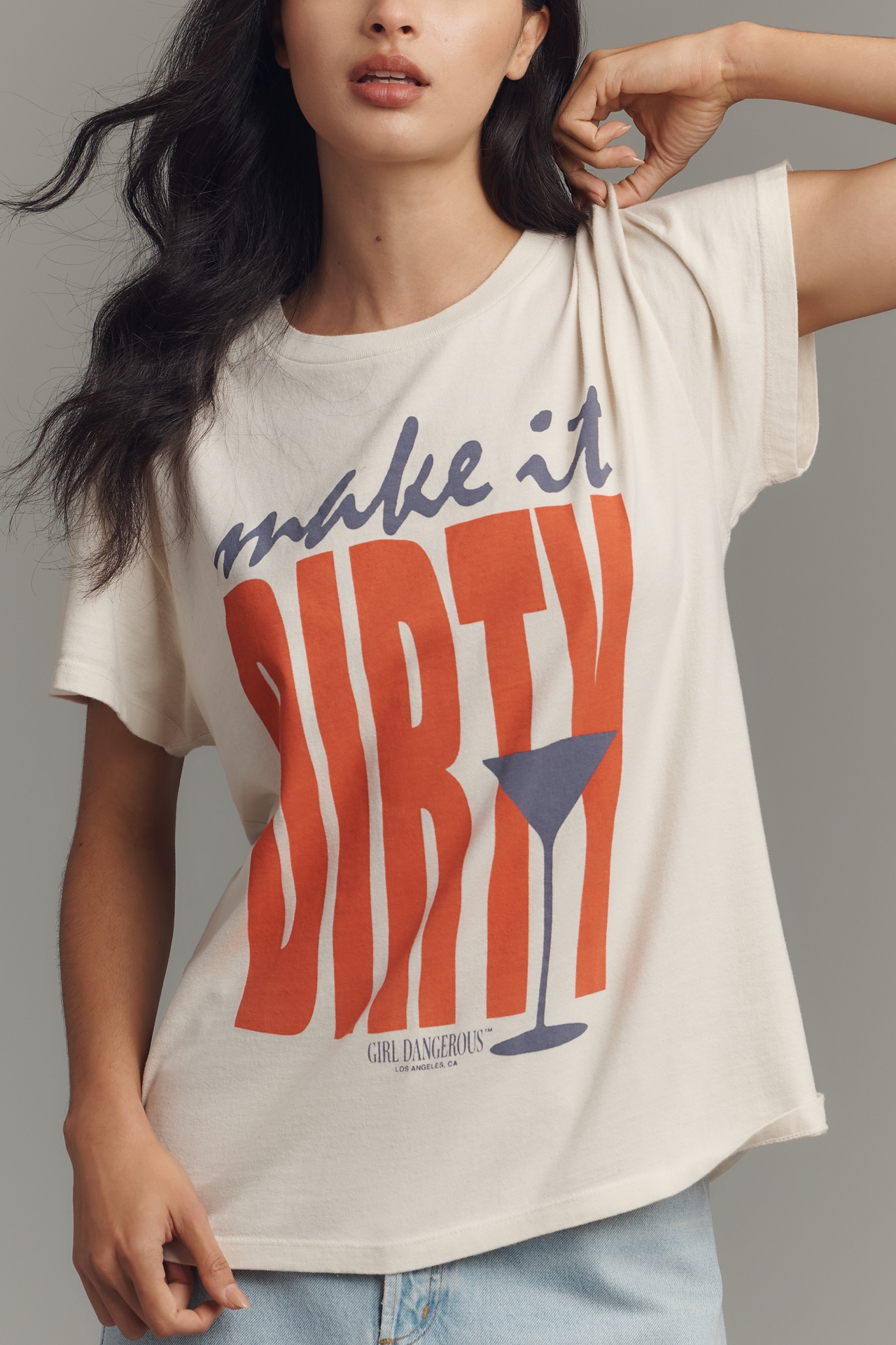 Girl Dangerous Dirty Martini Graphic Tee