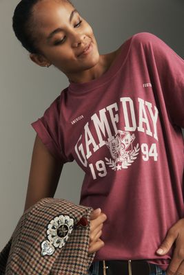 Girl Dangerous Game Day Boyfriend Tee