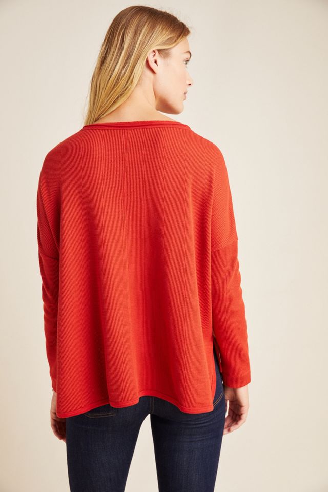 Nori Waffle Pullover #1