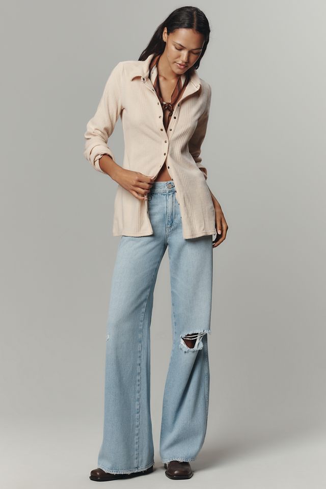 Pilcro Brushed Buttondown Cardigan Sweater #2