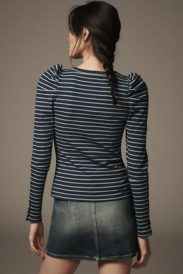 Maeve Puff-Sleeve Top #1