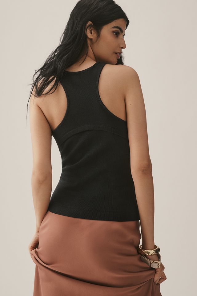 By Anthropologie Snap Racer Tank #1