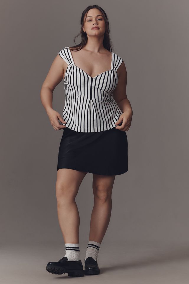 Maeve V-Neck Fit-and-Flare Tank #5