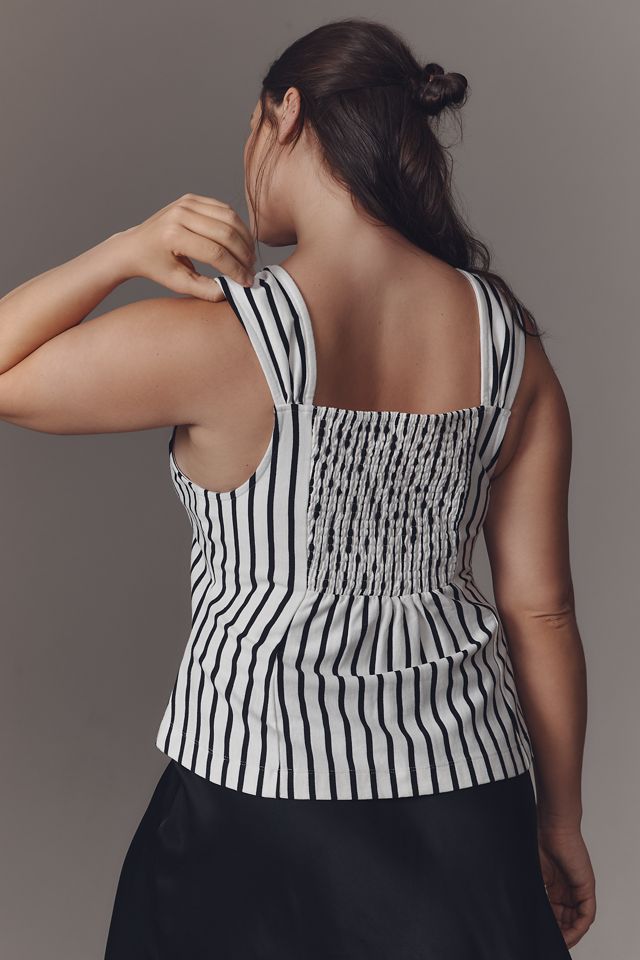 Maeve V-Neck Fit-and-Flare Tank #6
