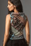 Maeve Tie-Front V-Neck Top