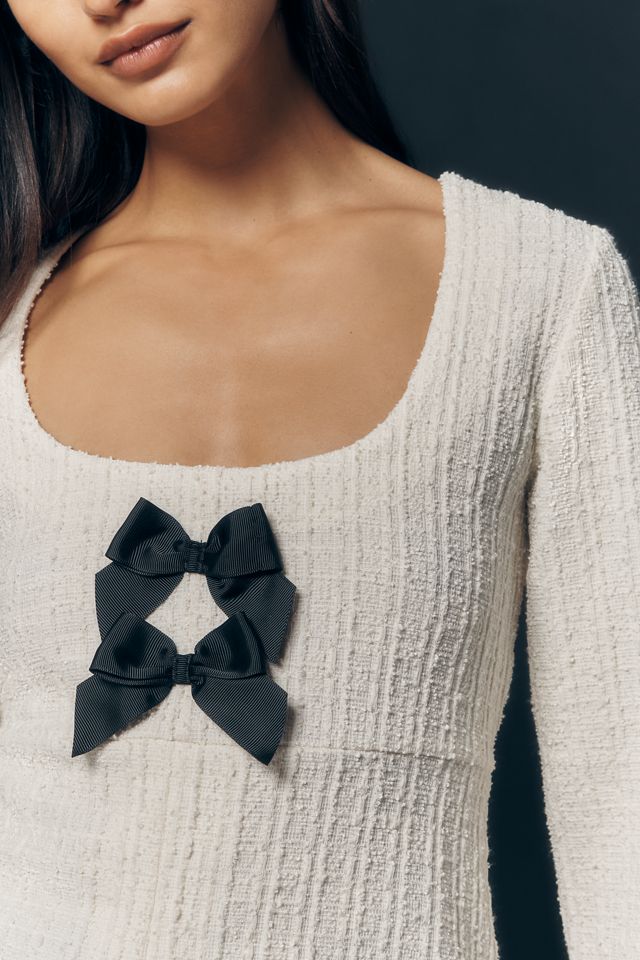 Top Maeve con Escote Pronunciado y Abertura Frontal con Doble Lazo #3