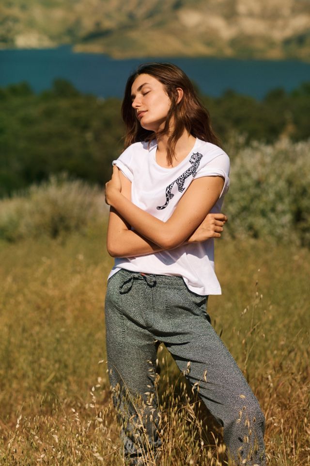 Leopard Graphic Tee | Anthropologie