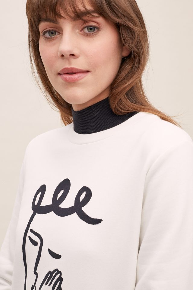 Sudadera sleeping Face-Print #3