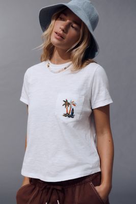 The Aly Puff-Sleeve Blouse by Pilcro: Linen Edition