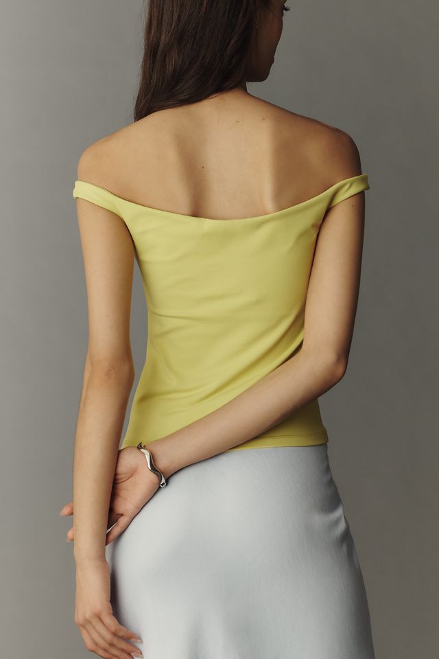 Susana Monaco Strapless Cross-Front Top #1